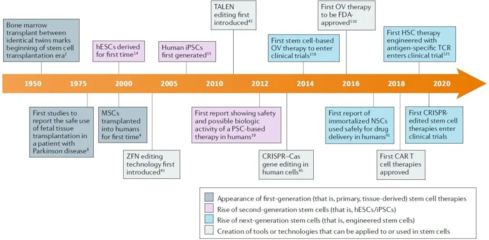 長風破浪 干細胞療法的發(fā)展歷程